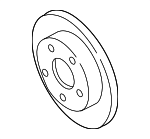 88967261 - Brakes: Rotor for Buick: Park Avenue | Cadillac: DeVille, Seville | Pontiac: Bonneville Image