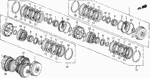 22542PA9000 - Transmission - Automatic: SEAT, CLUTCH SPRING for Honda Image