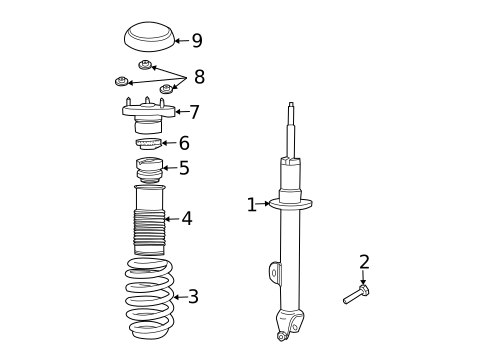 Suspension Components for 2007 Dodge Magnum #3