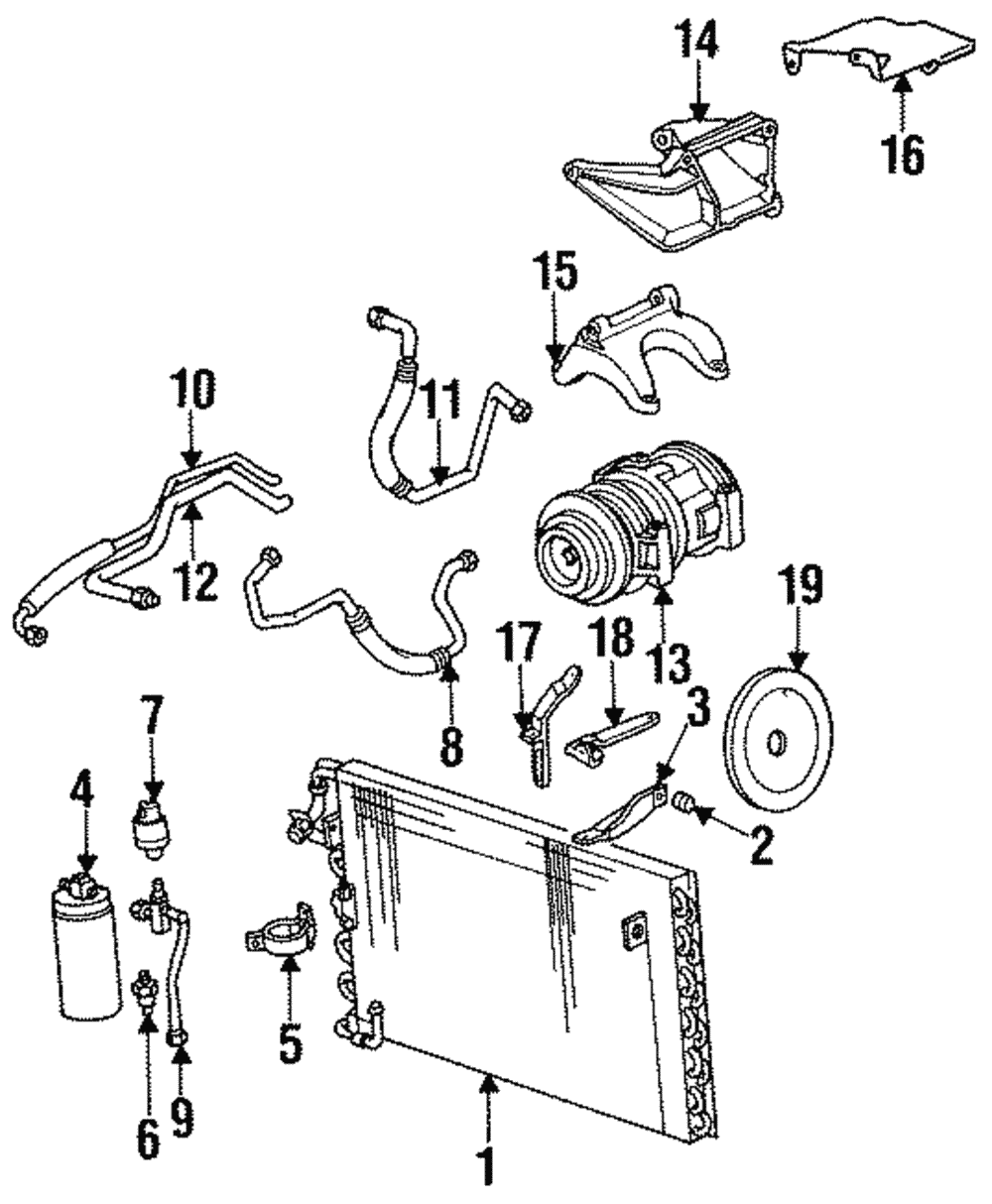 Condenser Insulator - Porsche (999-702-046-50)