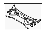 LR176357 - Body: Cowl Panel for Land-Rover Image