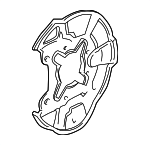 43256SL0000 - Brakes: Splash Shield for Acura: NSX Image