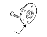 42600SL0010 - Brakes: Hub for Acura: NSX Image