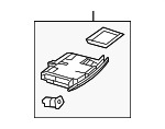 2226804302 - Body: Storage Tray for Mercedes-Benz Image
