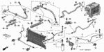 80367SR3A00 - Body/Air Conditioning: CLAMP B, SUCTION PIPE for Honda Image