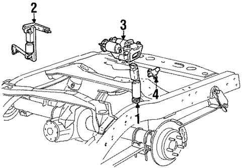 Ride Control Components for 1998 Mercury Mountaineer #0