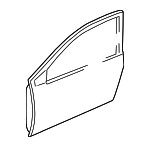 22708736 - Body: Door Shell for Chevrolet: Classic, Malibu | Oldsmobile: Cutlass Image