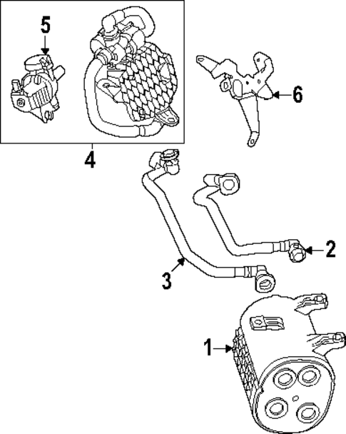 Emission Components for 2025 BMW XM #0
