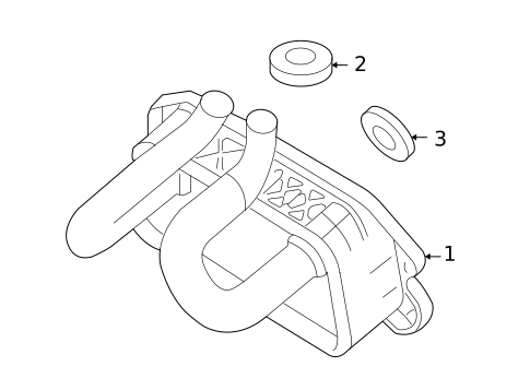 Engine Oil Cooler for 2008 Volvo C70 #0