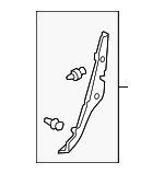 83580TL0G02ZA - : Trim Cover for Acura: TSX Image