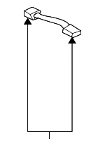 888432Y001 - Electrical: Buckle End for Nissan Image