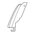 8E9885703B71C - Body: Seat Back End for Audi: A4 Quattro, S4 Image