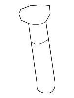 8E0886919B1YE - Body: Headrest Guide for Audi: A4, A4 Quattro, RS4, S4 Image