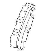 8E0885775B - Body: Seat Back Pad for Audi: A4, A4 Quattro, RS4, S4 Image