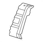 8E5885806BN7NE - Body: Seat Back Cover for Audi: A4, A4 Quattro, RS4, S4 Image