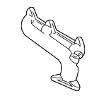 6C253031J - Exhaust: Exhaust Manifold for Audi: A4, A4 Quattro, A6, A6 Quattro Image