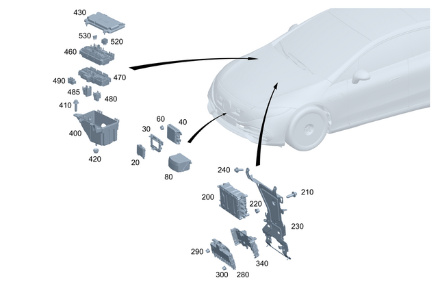 905661964 - Electrical Equipment and Instruments: Radar Sensor for Mercedes-Benz: 300C, 300CD, AMG GT 43, AMG GT 55, AMG GT 63 Pro, C300, C43 AMG, C63 AMG S E Performance, CLE300, CLE450, CLE53 AMG, EQE 350, EQE 350 SUV, EQE 350+, EQE 350+ SUV, EQE 500, EQE 500 SUV, EQE AMG, EQE AMG SUV, EQS 450, EQS 450 SUV, EQS 450+, EQS 450+ SUV, EQS 580, EQS 580 SUV, EQS AMG, GLC300, GLC350e, GLC43 AMG, GLC63 AMG S E Performance, S500, S63 AMG E Performance, SL43 AMG, SL55 AMG, SL63 AMG, SL63 AMG S E Performance Image image