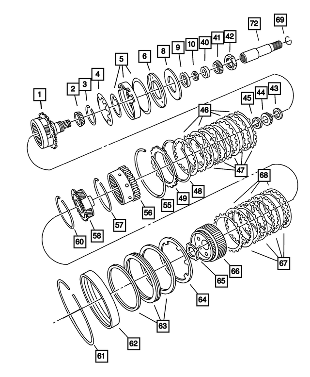 5101874AA - Automatic Transmission 4 Speed: Planet Pinion Carrier And Bearing for Mopar Image