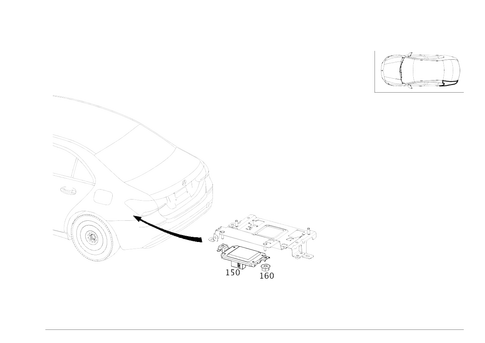 Control Modules and Relays in Load Compartment for 2021 Mercedes-Benz A35 AMG #0