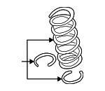 54010VP100 - : Coil Spring for Nissan Image