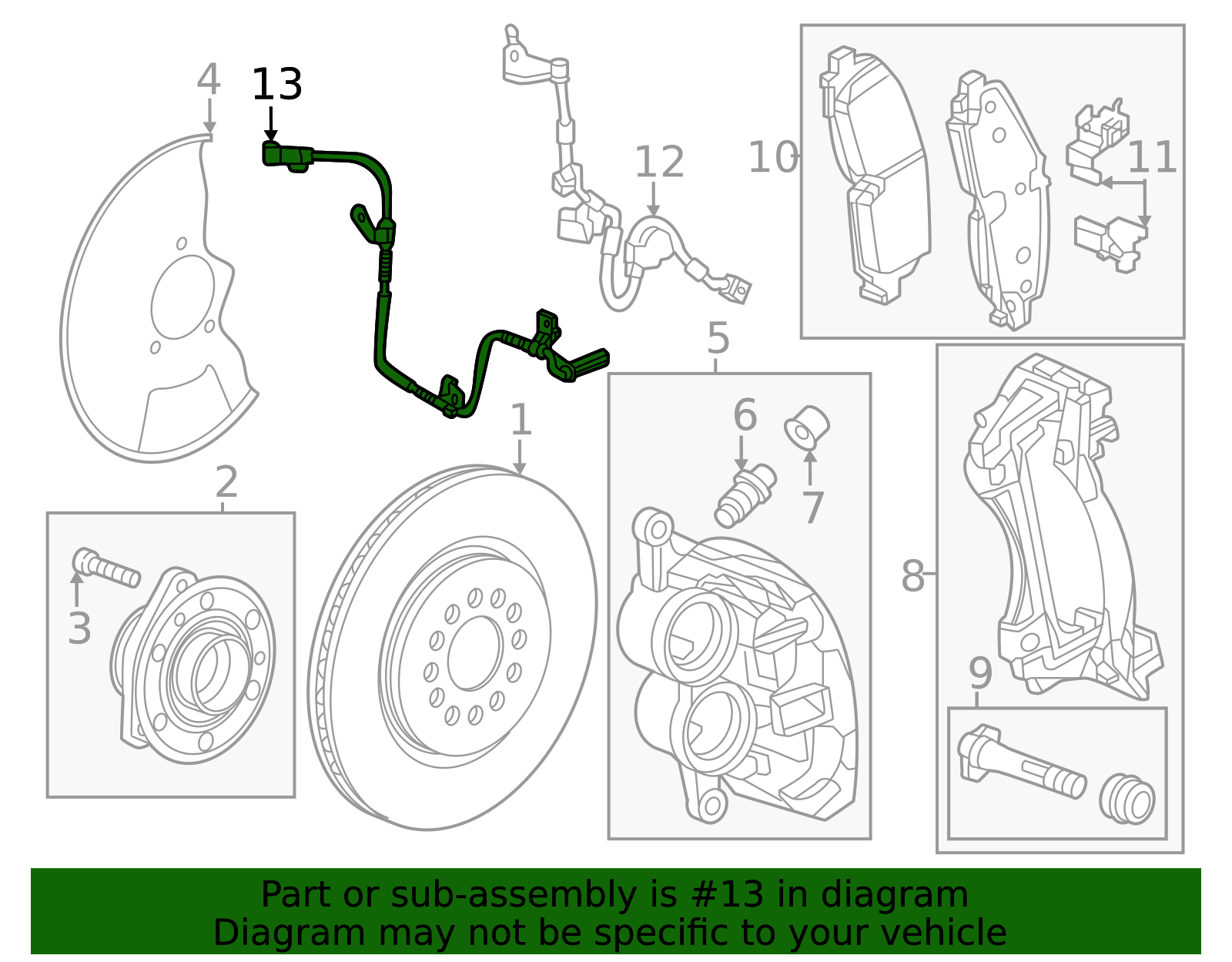 2025-2026 GM ABS Sensor 85705789 | Capital Chevy Parts