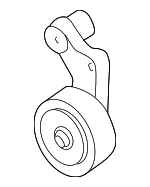 11281407972 - : Accessory Drive Belt Tensioner Assembly for BMW: Z8 Image