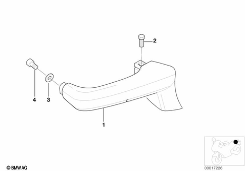 Grab Handles for 2002 BMW-Motorrad K 1200 LT #0