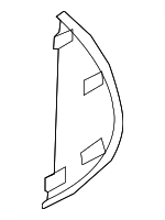 AE5Z5404480AA - Body: Side Panel for Ford: Fusion | Lincoln: MKZ, Zephyr | Mercury: Milan Image