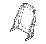 31263791 - Body: Seat Back Frame for Volvo: S40, S60, S80, V50, V70, XC60, XC70, XC90 Image