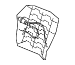 31306494 - Body: Lumbar Support for Volvo: C30, C70, S40, S60, S80, V50, V70, XC60, XC70, XC90 Image