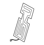 31413901 - Body: Seat Back Heater for Volvo: XC90 Image