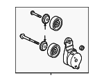 31170RCAA04 - Cooling System: Tensioner for Honda: Accord, Odyssey, Pilot, Ridgeline Image