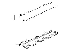 12363173 - : Carrier Gasket for Buick: Skylark | Chevrolet: Cavalier, Malibu | Oldsmobile: Achieva, Alero | Pontiac: Grand Am, Sunfire Image