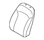 88350F3000 - : Seat Back Pad for Hyundai: Elantra Image