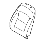 88360F3030XFT - : 2017-2020 Hyundai Elantra - Seat Back Cover for Hyundai: Elantra Image