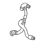 9J1122058 - Cooling System: Hose &amp; Tube Assembly for Audi: e-tron GT Image