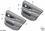 51427982307 - Individual Equipment: Door Trim Panel, Rear, Left for BMW: 535i, 535iX, 550i, 550iX Image image