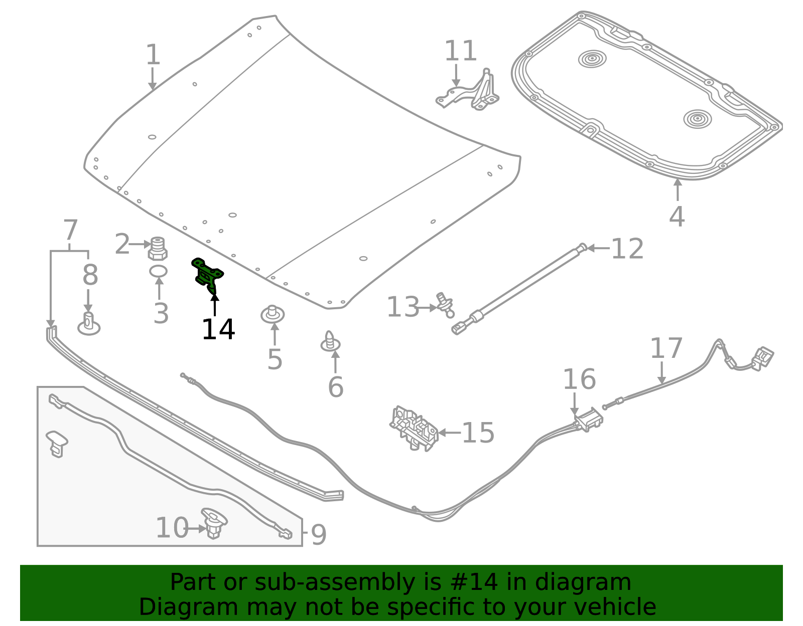 KBB3-56-625A - Release Lever - 2024-2025 Mazda | Mazda Swag