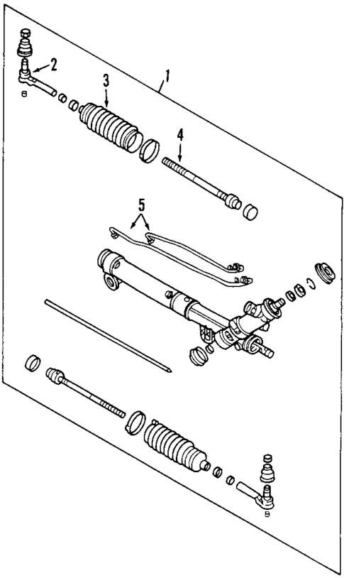 Steering Gear & Linkage for 2003 Pontiac Grand Prix #1