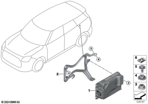 Navigation System for 2024 Mini Countryman SE ALL4 #1