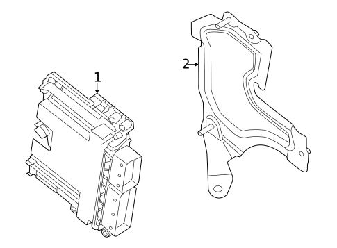 Electrical Components for 2022 Volvo C40 Recharge #8