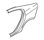 31349785 - Body: Quarter Panel for Volvo: S60, S60 Cross Country Image