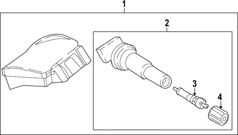 Tire Pressure Monitor Components for 2023 BMW iX #0