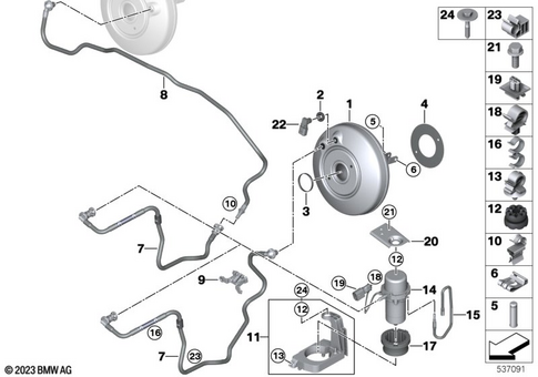 Power Brake for 2020 Mini Cooper SE #0