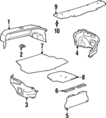 6472116110C0 - : Side Panel for Toyota Image