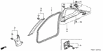 90146SP0000 - Interior/Bumper: SCREW, TAPPING (4X12) (PO) for Acura Image