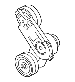 6M903133AC - Cooling System: Belt Tensioner for Audi: A6 allroad, A6 Quattro, A7 Sportback, A8 Quattro Image