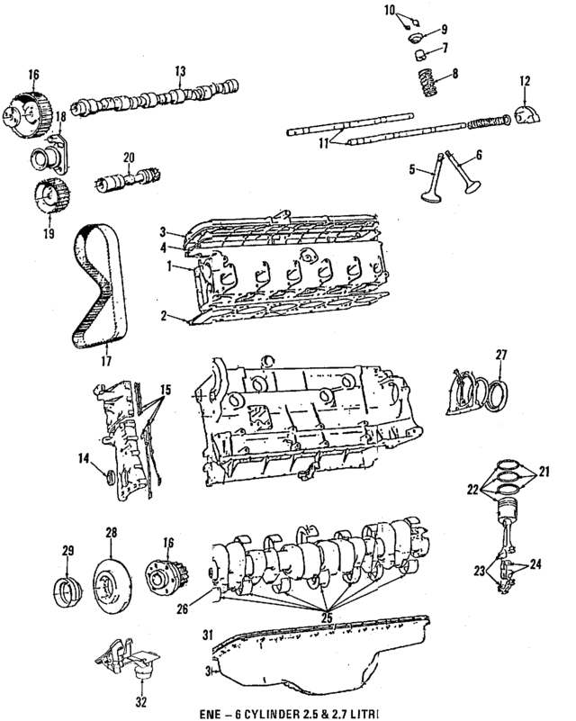 11251735755 - : Piston for BMW: 325 Image
