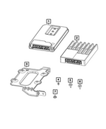 6510472AA - Electrical: Pan Head Tapping Screw for Mopar Image