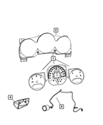 5030397AD - Electrical: Instrument Panel Cluster for Dodge: Caliber Image